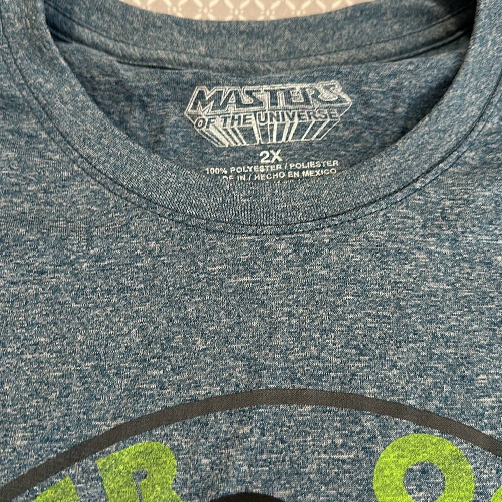 NWT Heather Blue He Man Tee Shirt - Picture 2 of 3